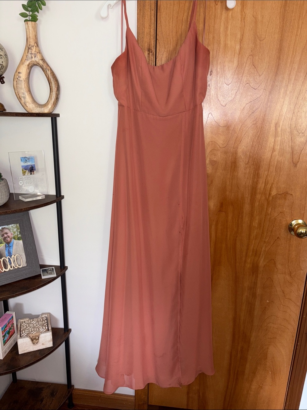 Slip Maxi Dress in Dusty Rose